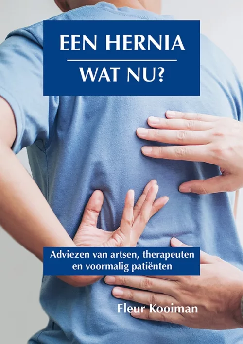 Afbeelding van cover boek een hernia wat nu